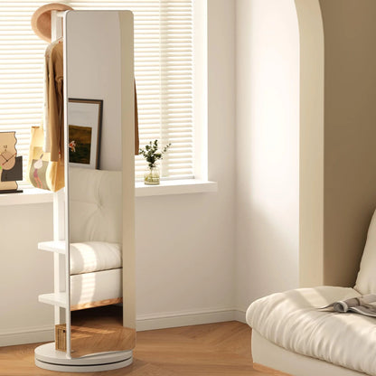 Full-Length Mirror on Rubber Wood Frame 65.7 x 17.7 Inches Ideal for Dressing Rooms and Living Spaces for Versatile Use