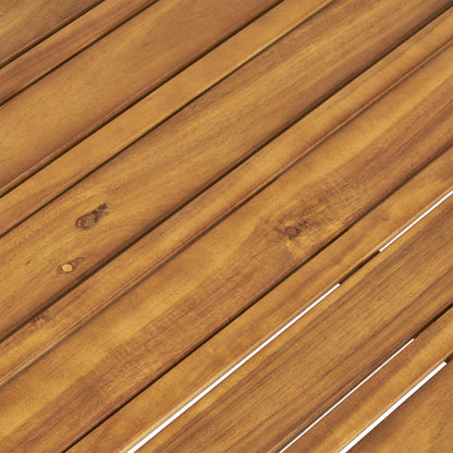 Kaena Acacia Wood Outdoor Coffee Table, Teak