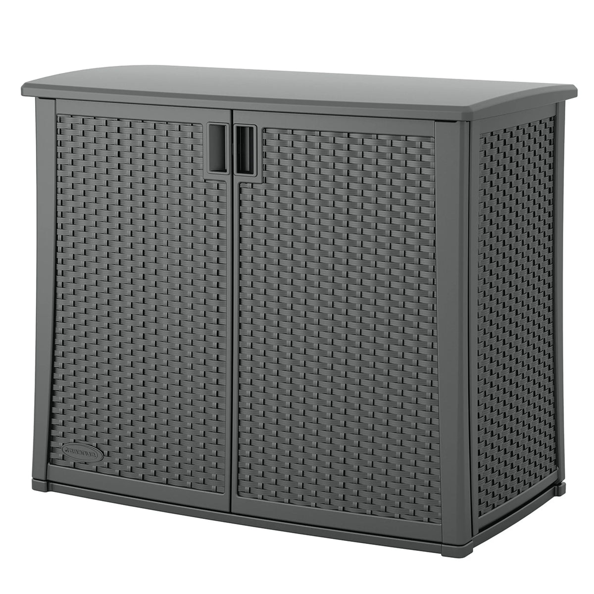 Suncast Outdoor 97-gallon Cabinet Deck Storage Box, Gray
