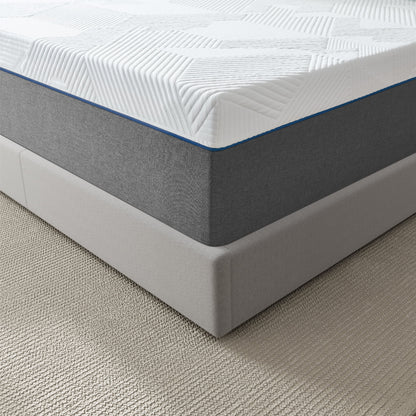 Twin Mattress, ZETDIY 8" Twin Memory Foam Mattress Made in USA
