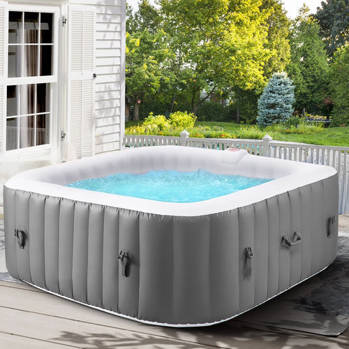 inflatable hot tub, portable hot tub, outdoor home spa, jacuzzi inflable