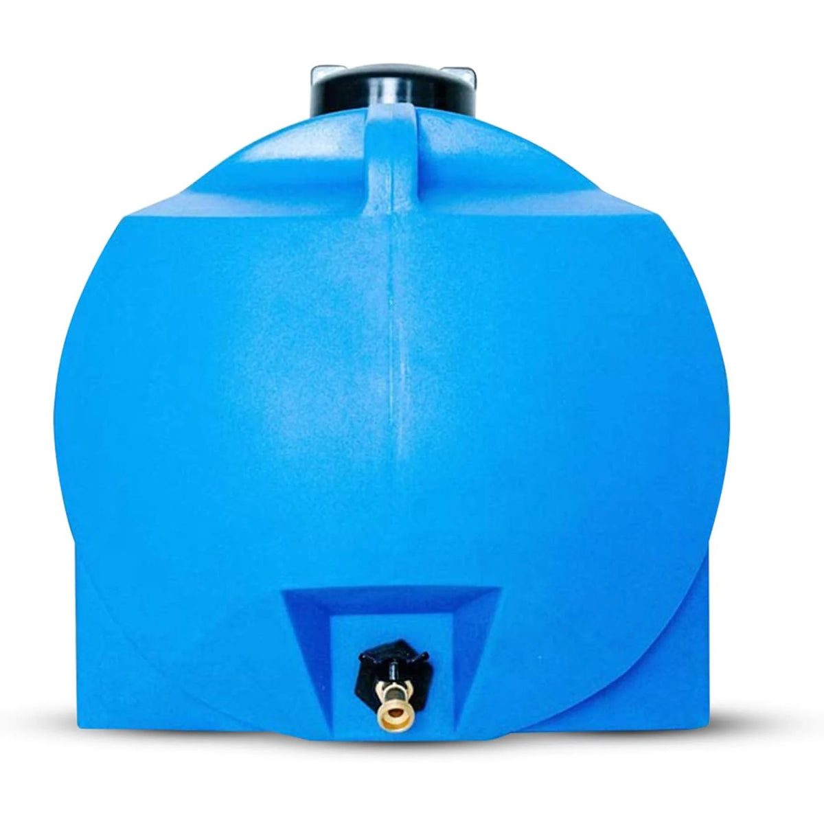 WaterPrepared 35 Gal Water Tank w/Large Cap, 3/4" Brass Spigot & Handles