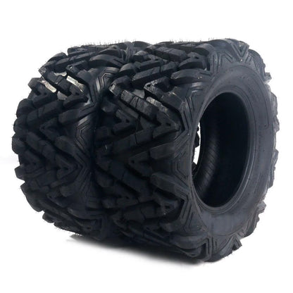 Ktaxon Set of 2 22x10.00-10 ATV Tires, 4PR All Terrain ATV/UTV Tires, Tubeless