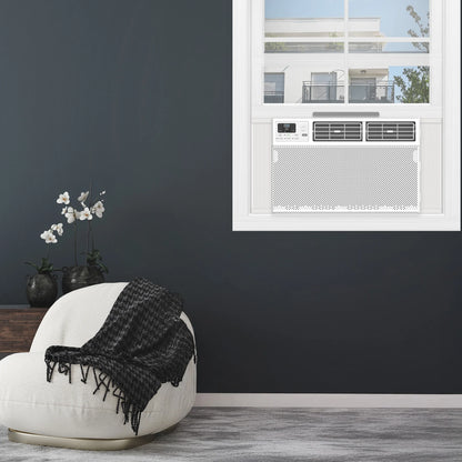 TCL 10,000 BTU Smart Window Air Conditioner, Fan & Dehumidifier, 450 Sq. Ft., Remote Control, Works with Alexa/Google Assistant, Black, W10W92-B4