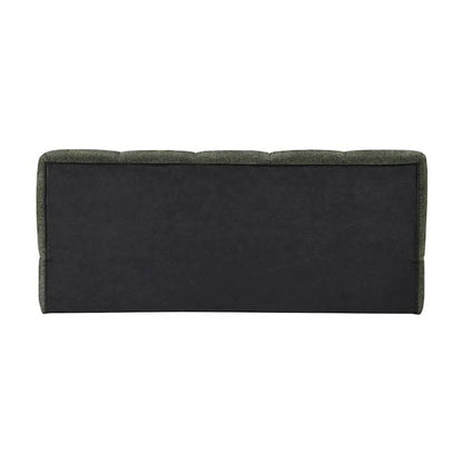 Meridian Furniture Carlin Olive Chenille Fabric Full Bed