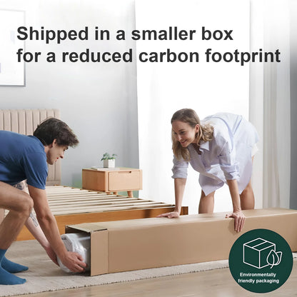 Full Mattress, 10 Inch Mattress Full Size, Individual Pocket Spring and Foam Mattress in a Box