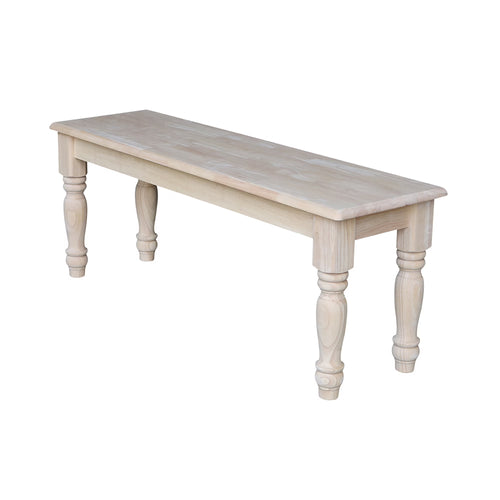 International Concepts Farmhouse Dining Bench
