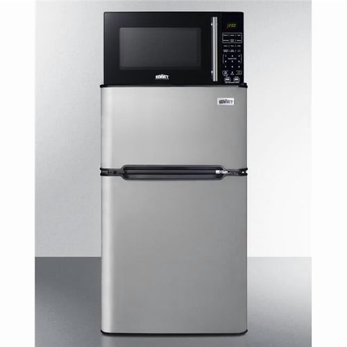 SEMMIT 2 Door Microwave & Refrigerator Freezer Combination