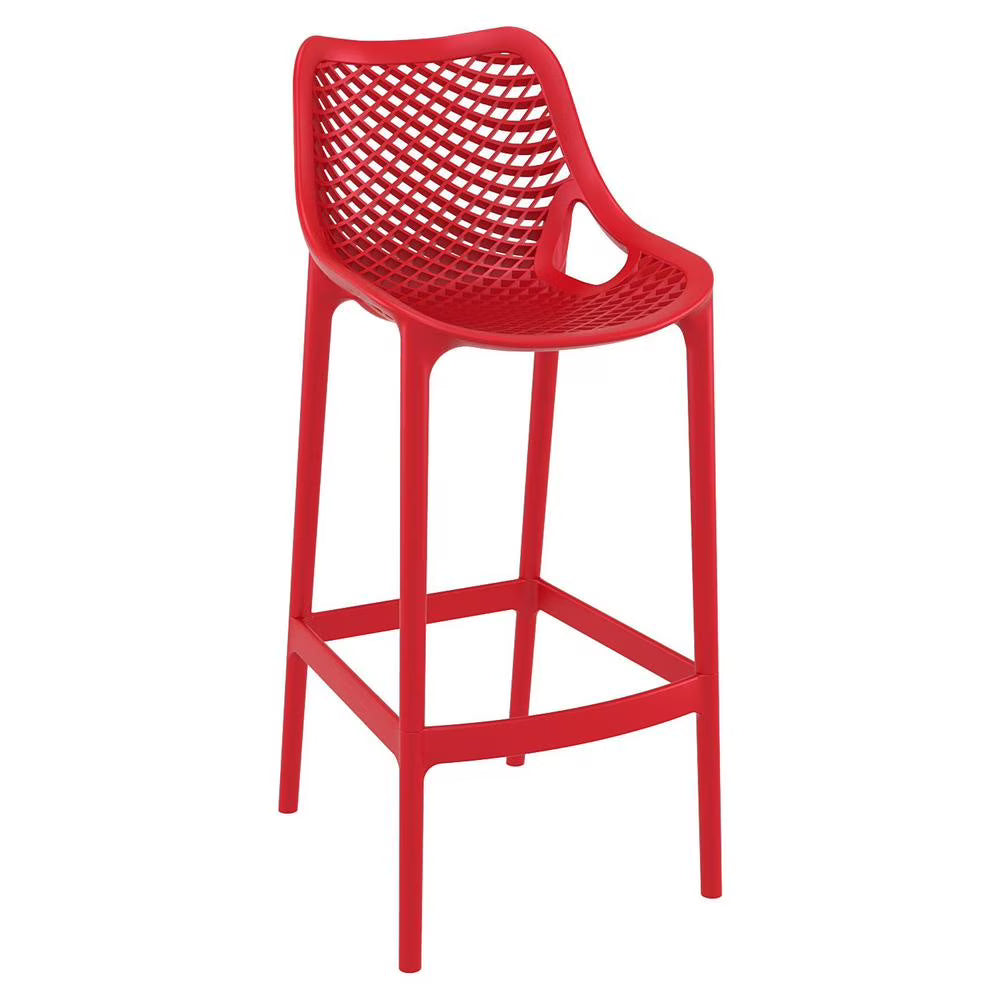 Compamia Air Patio Bar Stool in Black