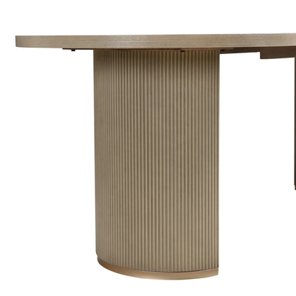 Christopher Knight Home Minimalist 88�� Oval Dining Table for 4-6, Espresso
