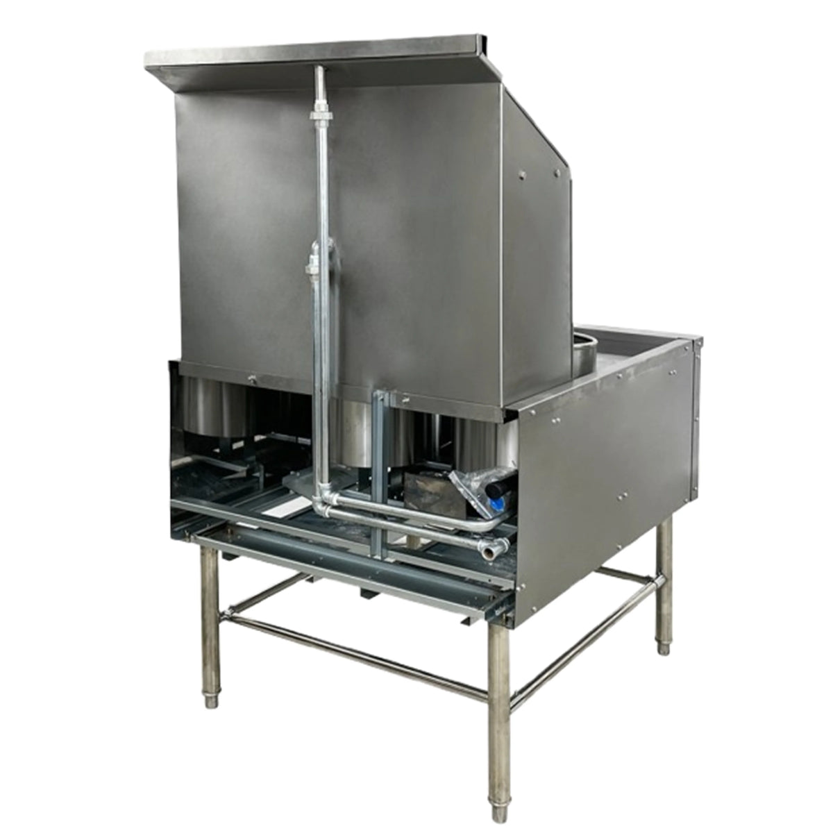 NSF 36 in. Two Burners Chinese Wok Range Natural Gas/ LP with Waterfall Commercial Restaurant Wok