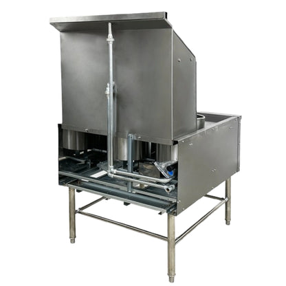 NSF 36 in. Two Burners Chinese Wok Range Natural Gas/ LP with Waterfall Commercial Restaurant Wok