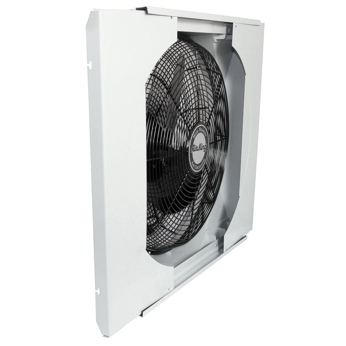 Air King 20" Electric Whole House 120V 3 Speed Window Exhaust Fan with Storm Guard, 9166, New