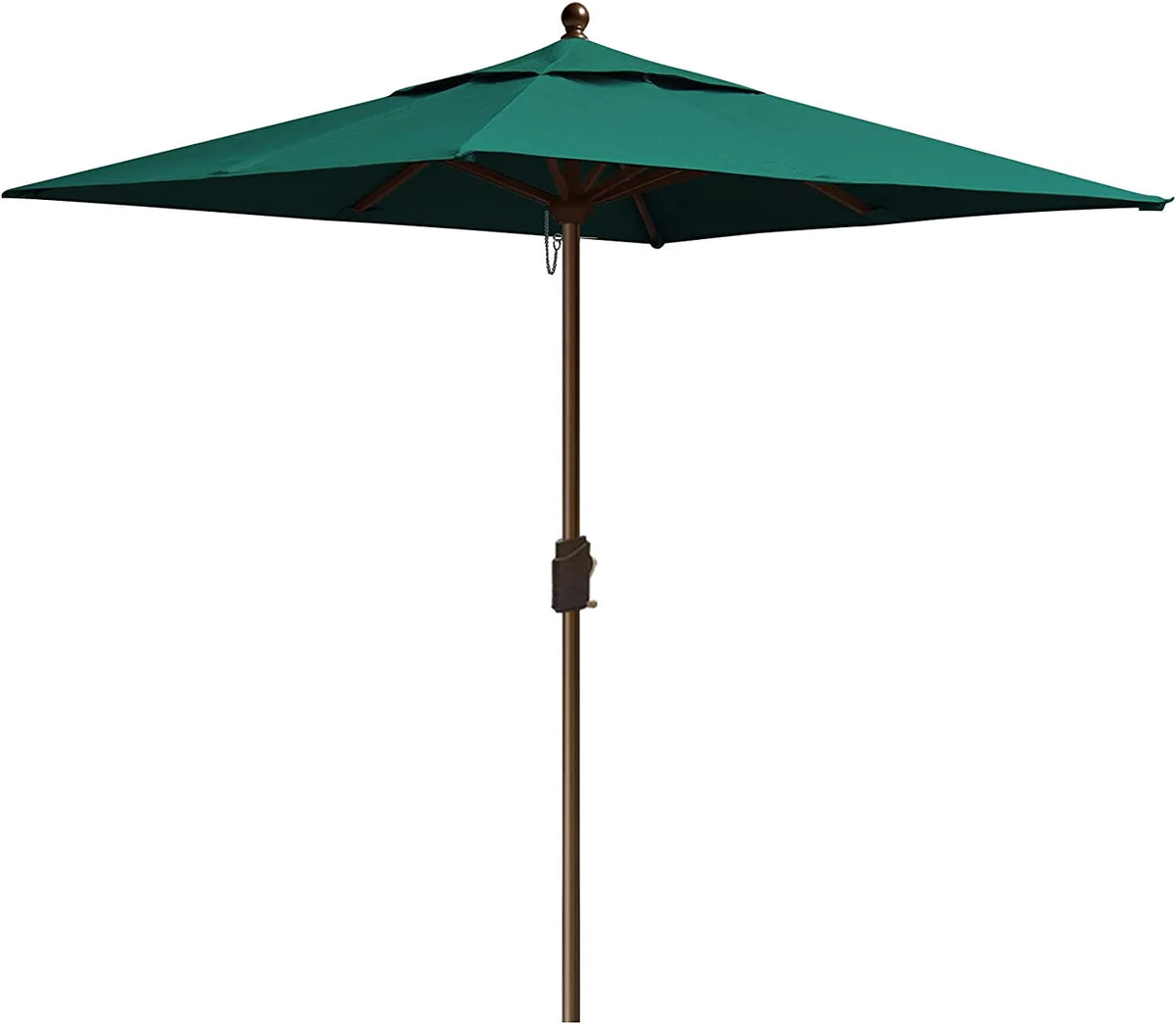 EliteShade Sunumbrella 6x6Ft Square Market Umbrella with Ventilation