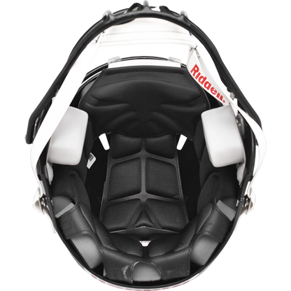 Riddell Speed Platform Youth Football Helmet, White/Gray, Large