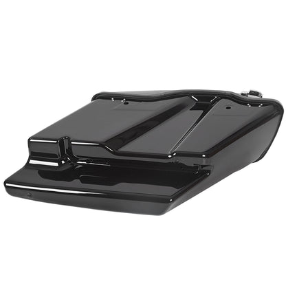Kojem Hard Saddle Bags for 1993 - 2013 Harley Road King Glide Vivid Black Lockable Saddlebags