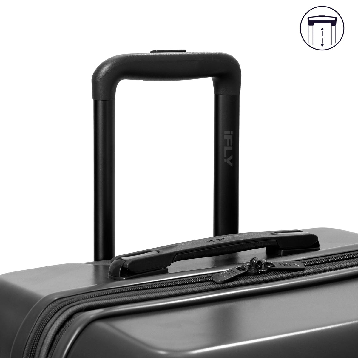 iFLY Hardside Rise 28" Large Checked Luggage, Sand