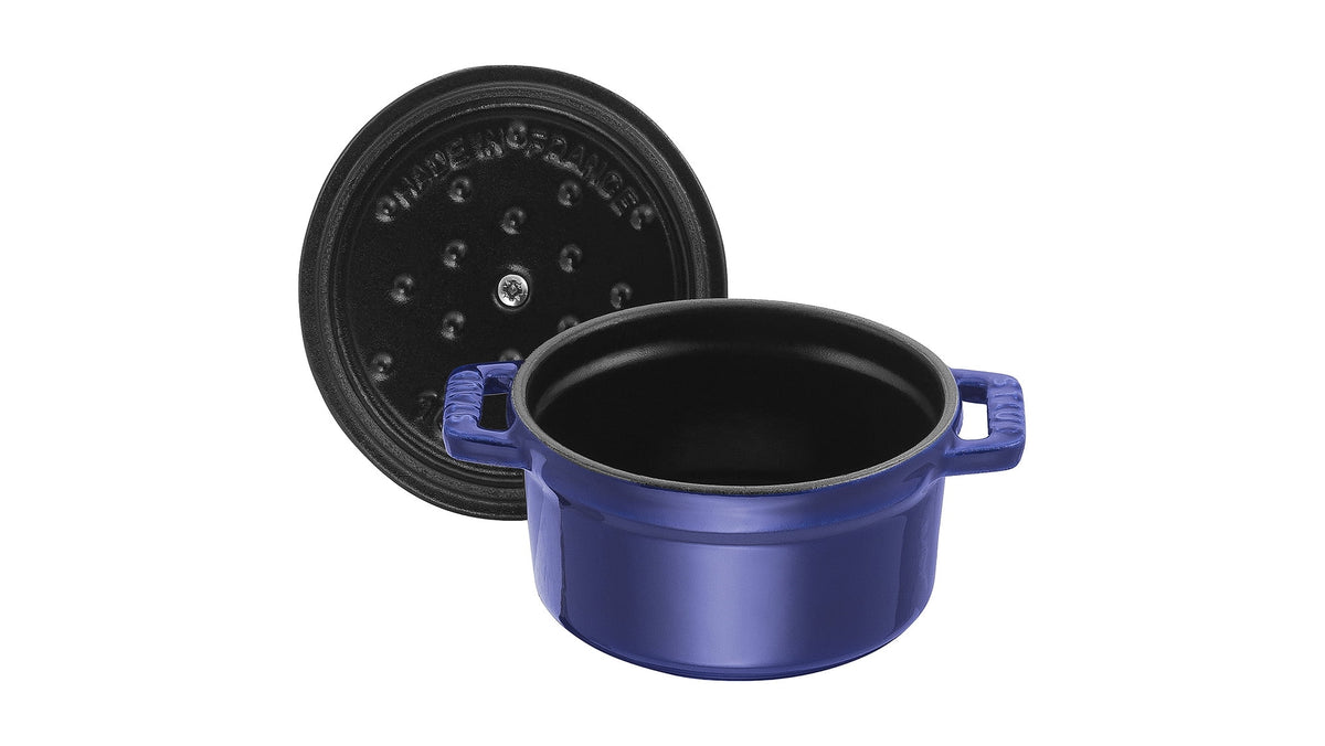 Staub Cast Iron 2.75-qt Round Cocotte - Basil
