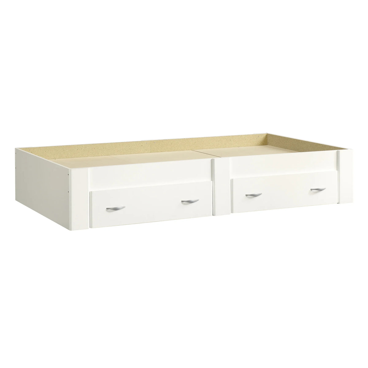 Sauder Beginnings Twin Platform Bed, Soft White Finish
