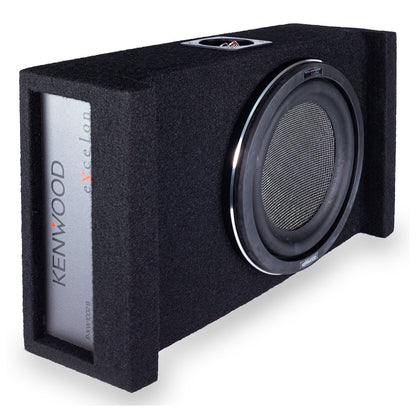 Kenwood P-XW1002B 10" Subwoofer with Sealed Down-Firing Enclosure