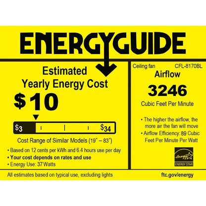Laure Crystal 6-light Crystal 5-blade 52-inch Ceiling Fan (Optional Remote)