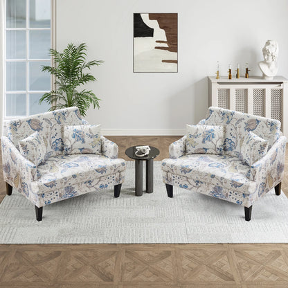 Bezseller Oversized Accent Chair with High Back, Armchair for Living Room or Bedroom, Beige