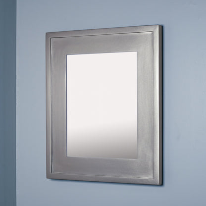 14x18 Contemporary White Mirrored Medicine Cabinet by Fox Hollow Furnishings