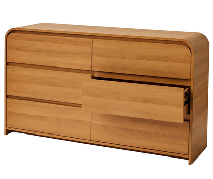 Better Homes & Gardens Juliet 6 Drawer Dresser, Black Finish