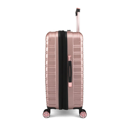 iFLY Hardside Fibertech 3.0 2 Piece Set, 20" Carry-on and 28" Checked Luggage, Gadget Gray