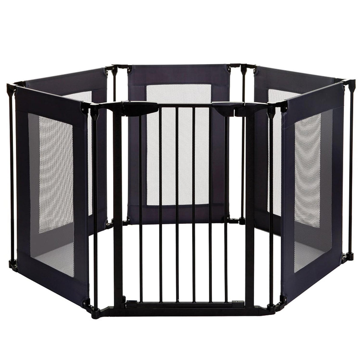 Brooklyn Converta 6 Panel Play-Pen &amp; Wide Barrier Gate