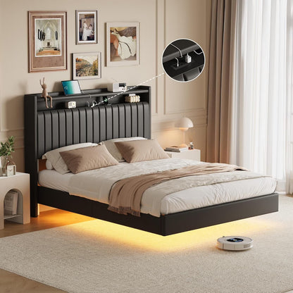WhizMax Under Bed Storage Platform Bed Frame, Queen