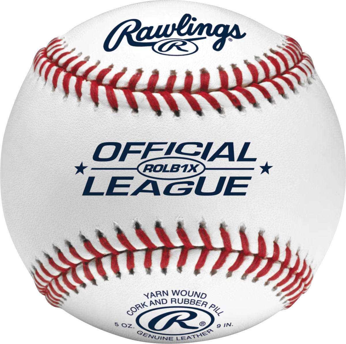Rawlings | Bucket of 24 Practice/Game Baseballs | ROLB1X | Youth/14U Official League