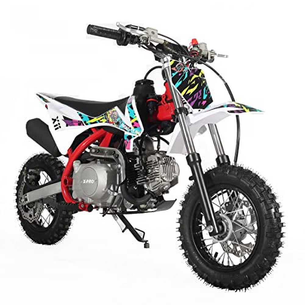 X-Pro Brand New X11 110cc Gas Pit Dirt Bike with Automatic Transmission, E-Start, 10" Wheels!