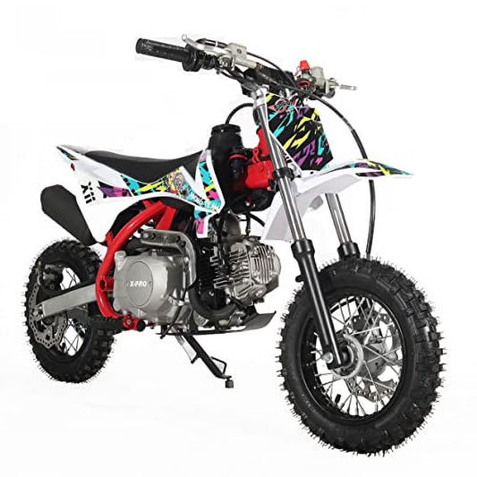 X-Pro Brand New X11 110cc Gas Pit Dirt Bike with Automatic Transmission, E-Start, 10" Wheels!