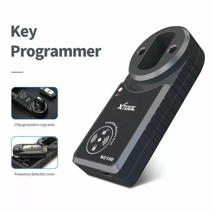XTOOL KC100 Automotive Key Fob Programmer Tool Toyota Lexus Works with X100 PAD3 OBD2 Scanner
