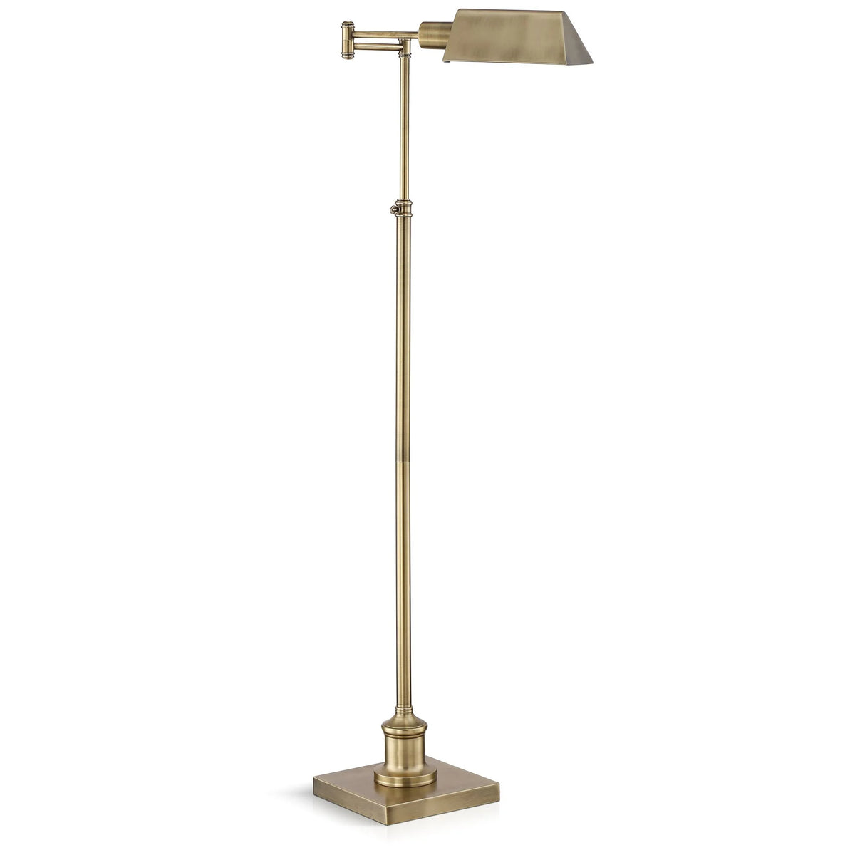Regency Hill, Jenson Swing Floor Lamp, Brass