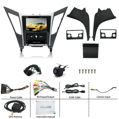 LICHENGTAI Car Stereo Radio For Hyundai Sonata 2011-2015 9.7' Android 13 Carplay Android Auto GPS WIFI Car Navigation, 2+32GB