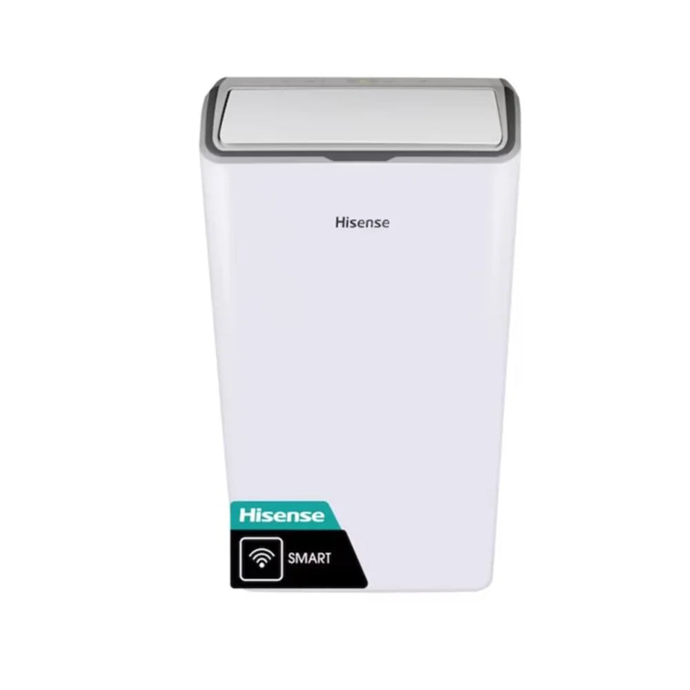 Restored Hisense 12000-BTU DOE 115-Volt Vented Wi-Fi 550 sq ft. Portable AC AP1222CW1W (Refurbished)