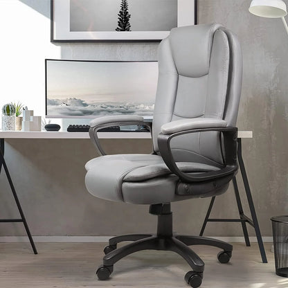 Bossin Big and Tall Home Office Computer chair for Adults, High Back Desk Chair for Heavy Duty 400 LBS