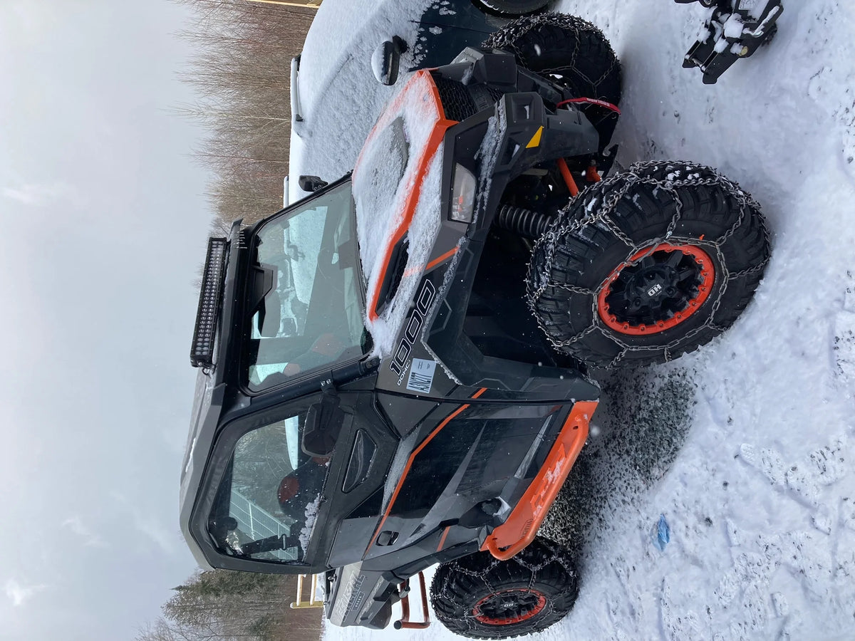 Grizzlar GTN-728 ATV Diamond Studded&nbsp;Tire Chains 26x9-12 26x10-12 26x10.5-14 26x12-10 27x10-12 27x9-10 27x9-12 28x10-12