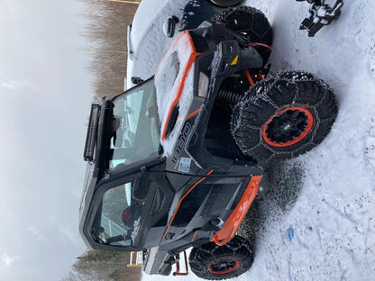 Grizzlar GTN-728 ATV Diamond Studded&nbsp;Tire Chains 26x9-12 26x10-12 26x10.5-14 26x12-10 27x10-12 27x9-10 27x9-12 28x10-12