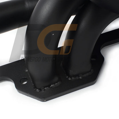 Exhaust Shorty Headers 1-1/2 x 2-1/2 inch. Black Paint for 1996-2002 Dakota Durango Ram 1500 2500 3500 5.2L 5.9L Magnum V8