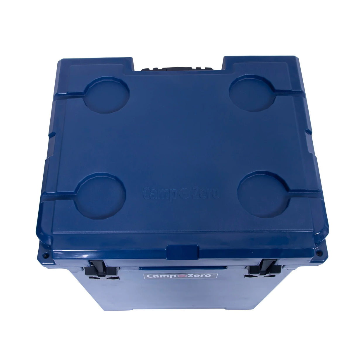 Camp-Zero 50 - 52 Qt. Premium Chest Cooler with Easy-Roll Wheels Navy Blue