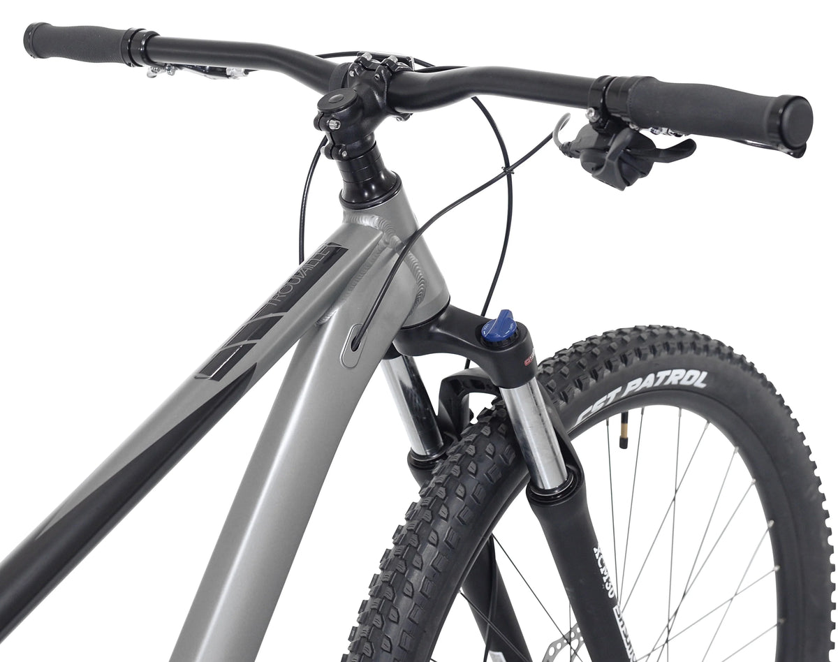 Kent Bicycles 29" Men's Trouvaille Mountain Bike Large, Black and Taupe