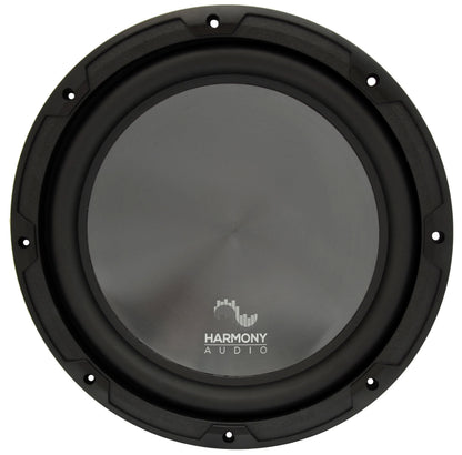 2002-2015 Fits Dodge Ram Quad or Crew Harmony R124 Dual 12" Sub Box Enclosure