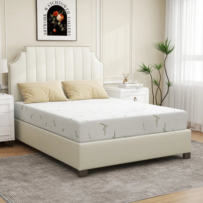 6'' Twin Size Memory Foam Mattress with Cover Breathable Bed Mattress in a Box, CertiPUR-US, Made in USA