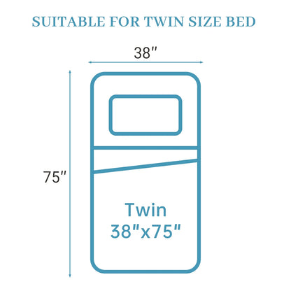 Cocosity Dual Layer 4 inch Full Size Memory Foam Mattress Topper, 2" Fluffy Pillow Top Mattress Topper & 2" Cooling Gel Memory Foam
