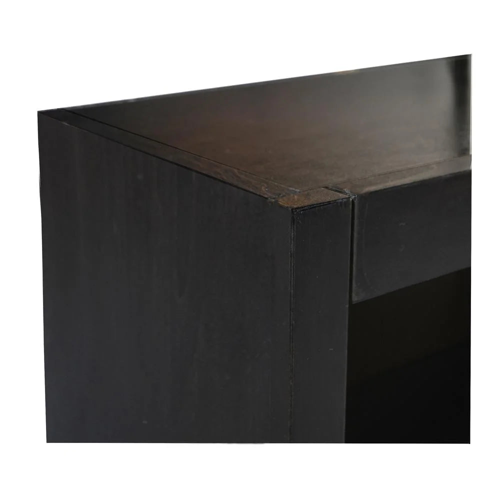 Concepts in Wood 12 Shelf Double Wide Wood Bookcase, 84 inch Tall - Oak Finish