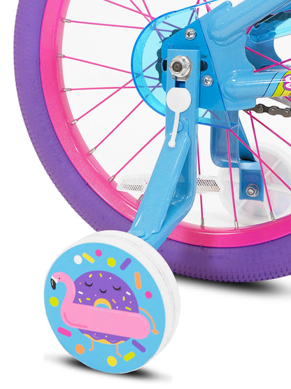 18" Sweetness Girls Bike, Purple/Pink/Blue