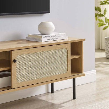 Modway Cambria 47" TV Stand in Oak
